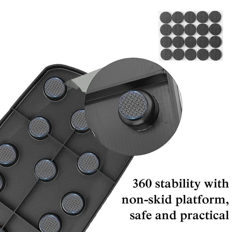 Portable Multifunctional Push-up Board Set With Handles Foldable Fitness Equipment For Chest Abdomen Arms And Back Training Ohamza