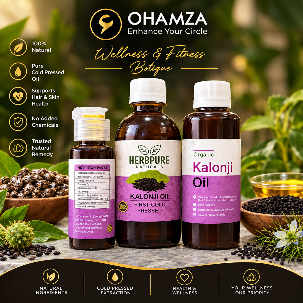 Black Seed Oil (Kalonji) OHAMZA LIFESTYLE