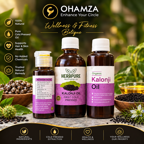 Black Seed Oil (Kalonji) OHAMZA LIFESTYLE