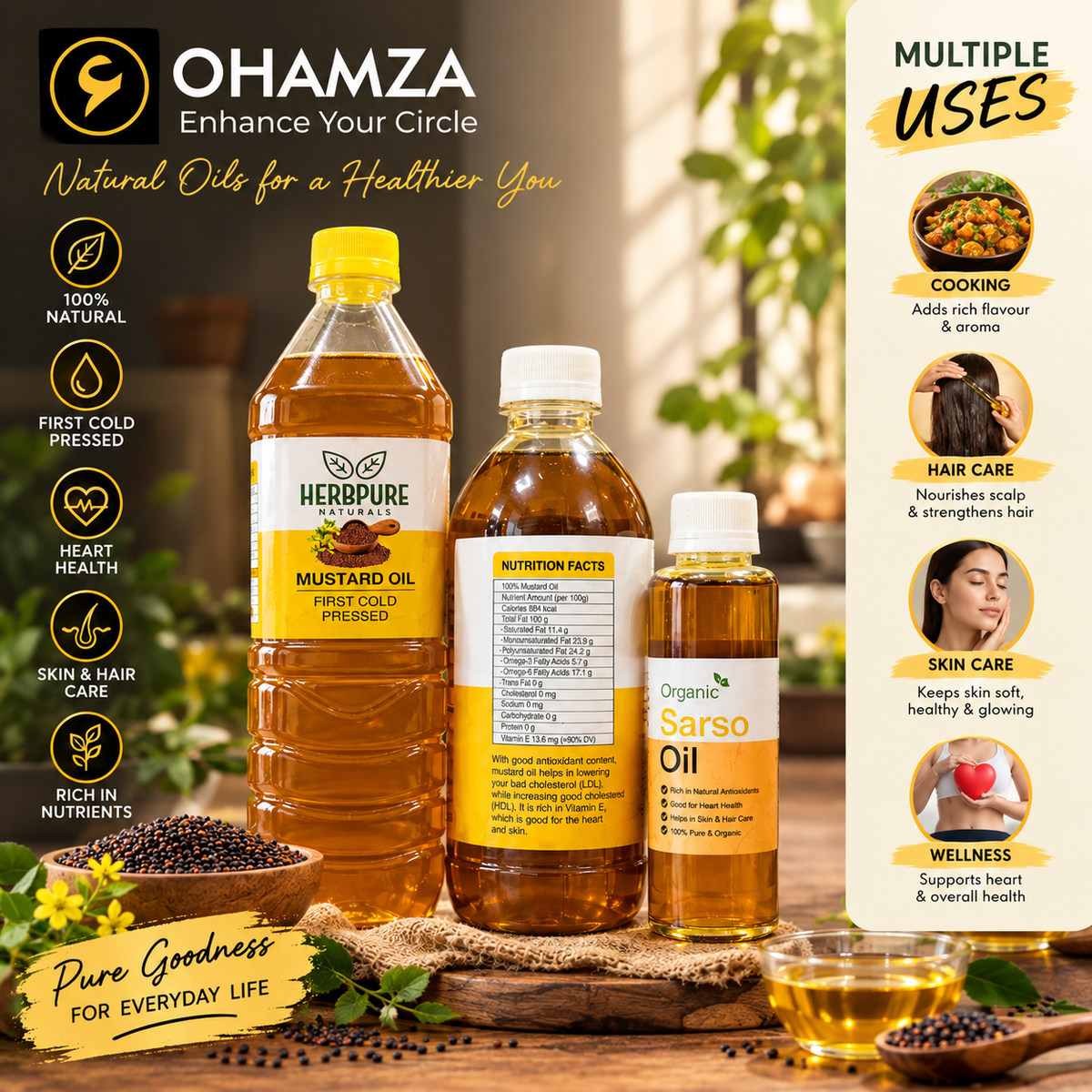 Mustard Oil OHAMZA LIFESTYLE