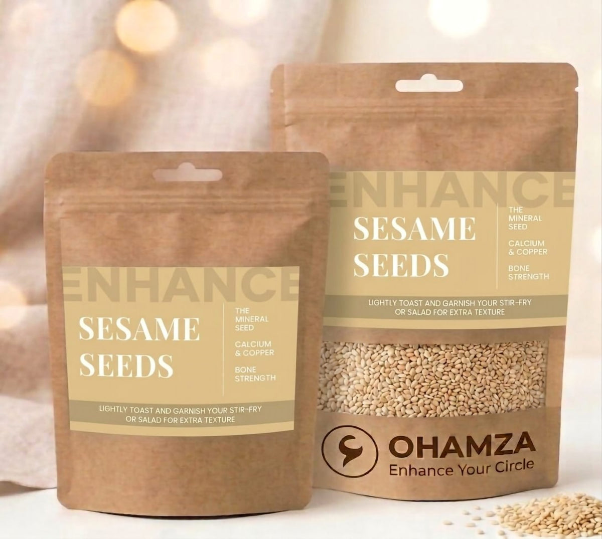 SEASAME SEEDS Ohamza