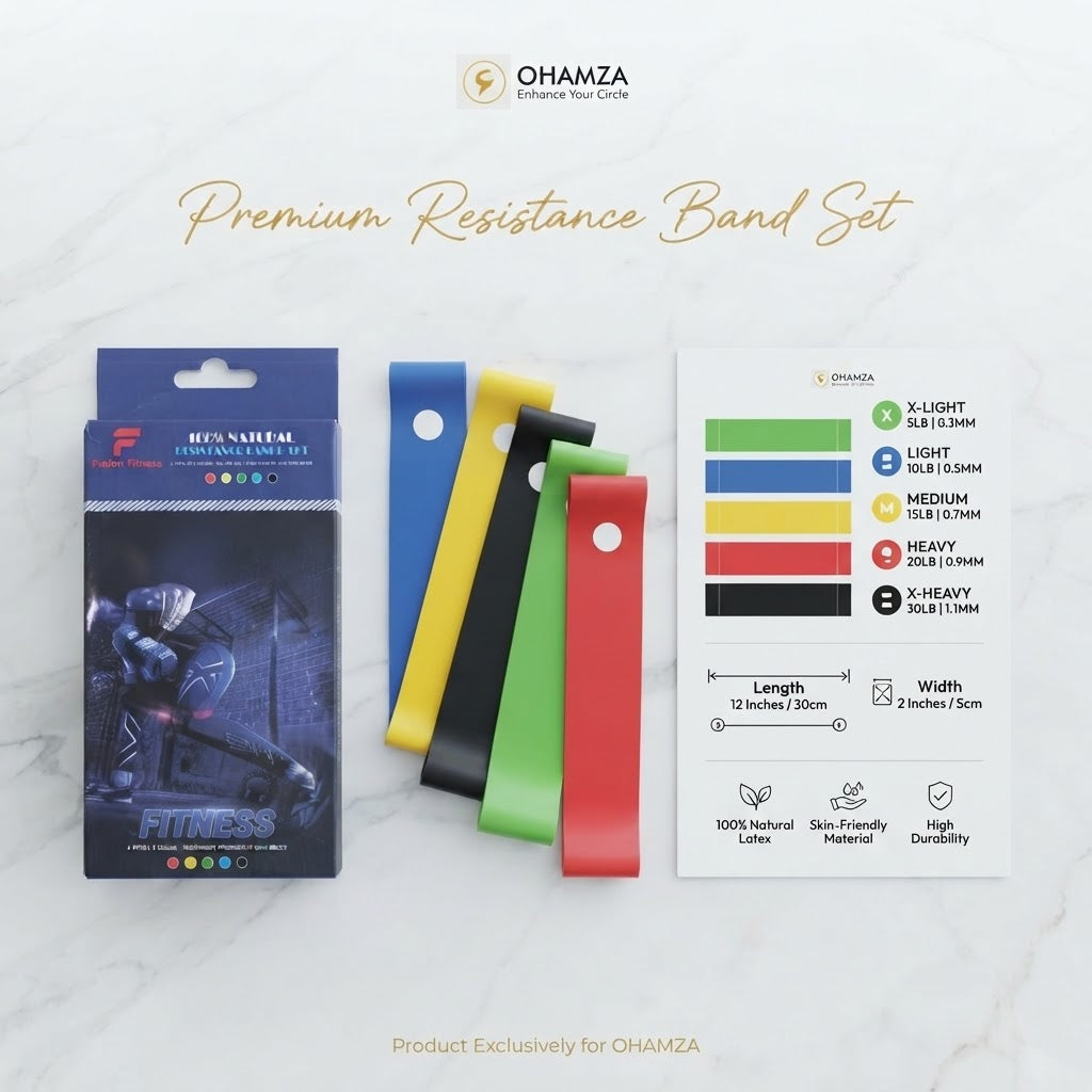 Resistance Bands Set Ohamza