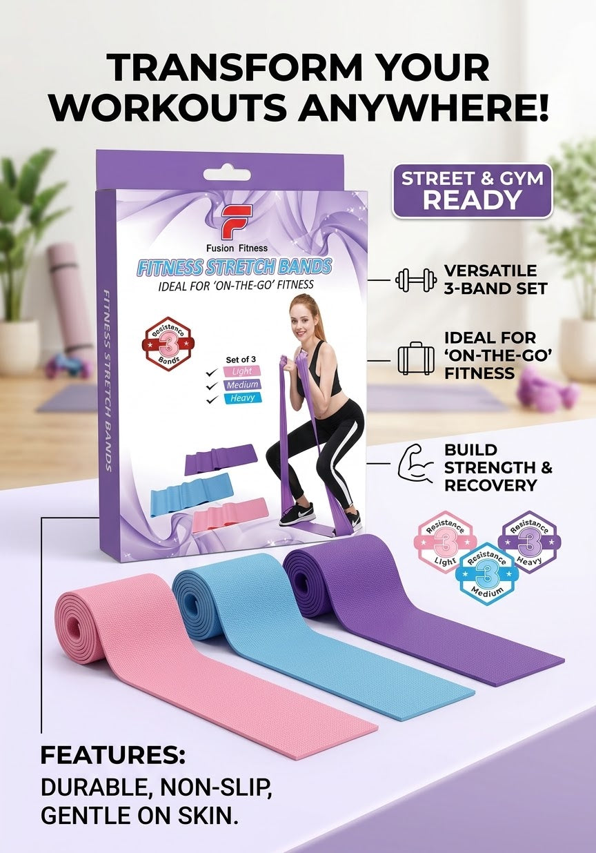 Fitness Stretch Bands Ohamza