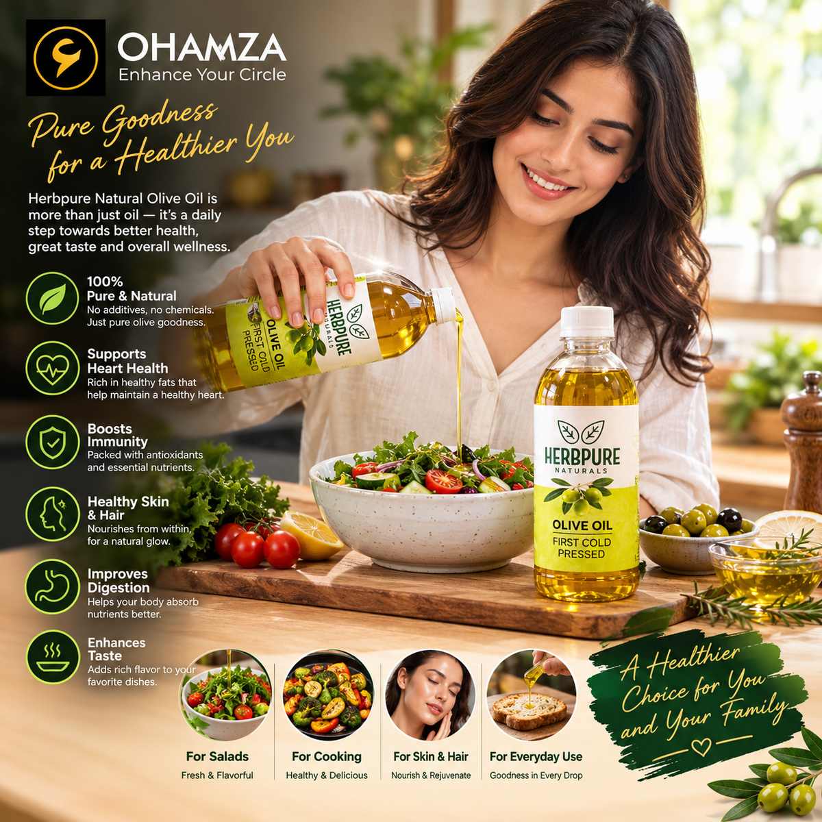 Olive Oil OHAMZA LIFESTYLE