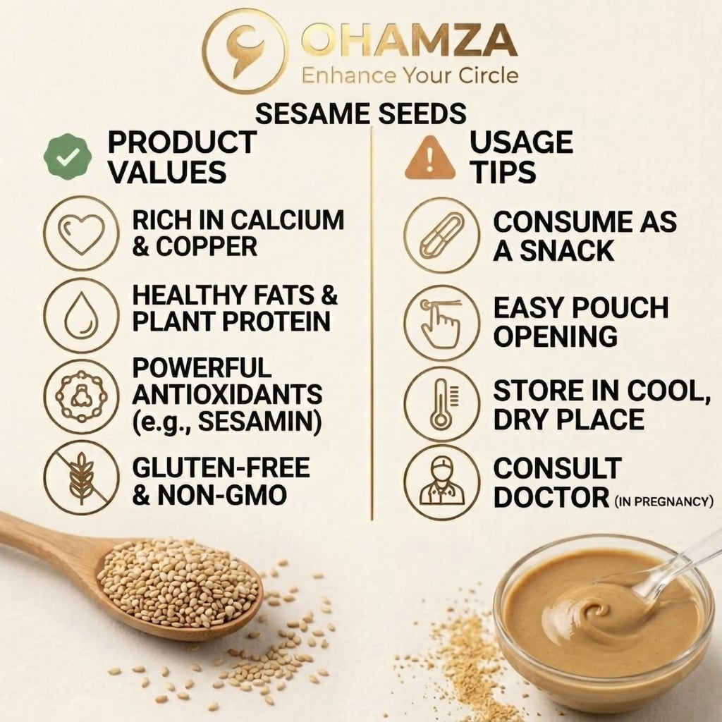 SEASAME SEEDS Ohamza