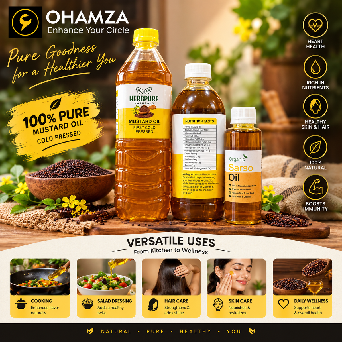 Mustard Oil OHAMZA LIFESTYLE