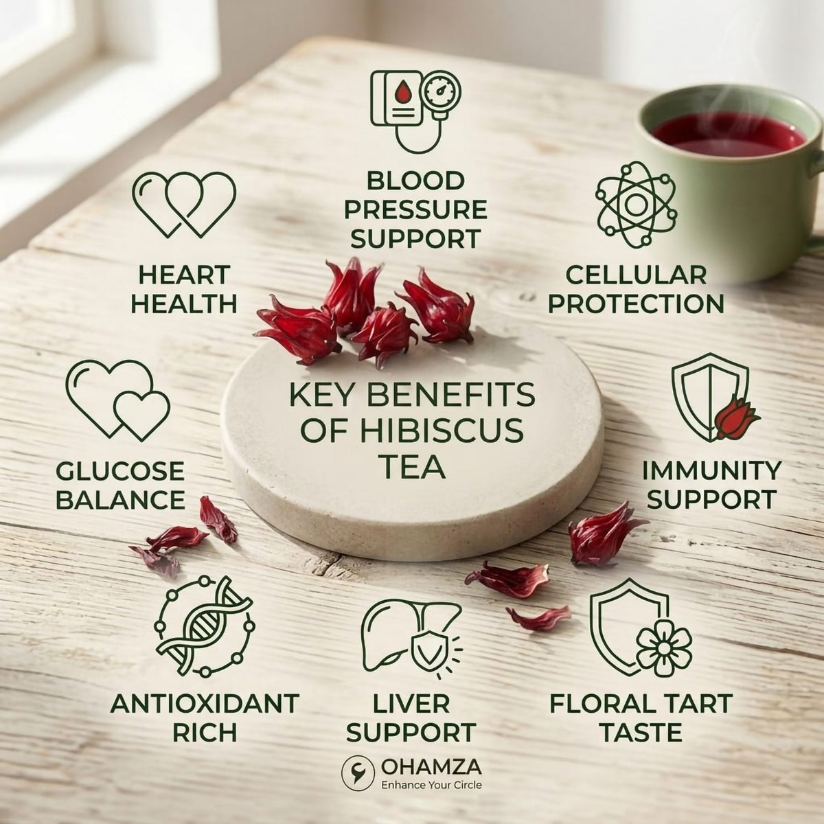 HIBISCUS TEA Ohamza
