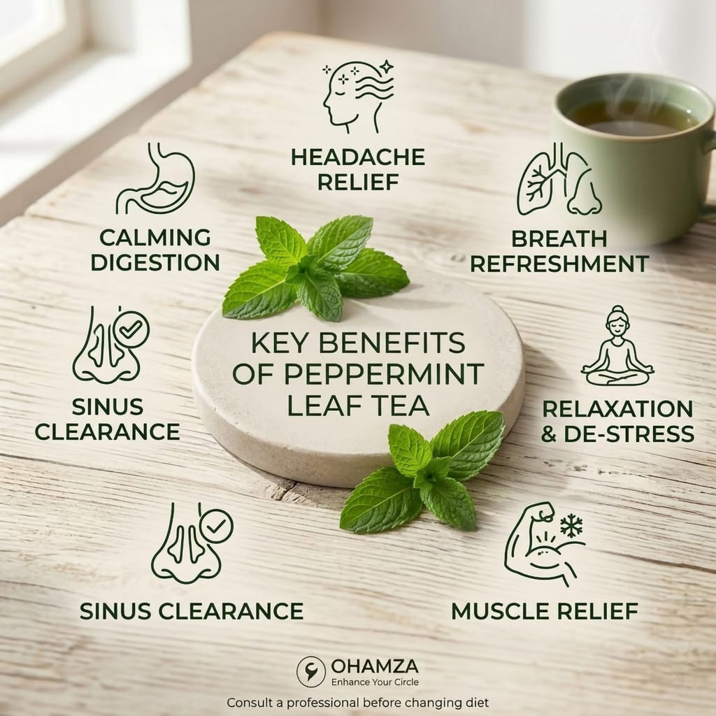 PEPPERMINT TEA Ohamza