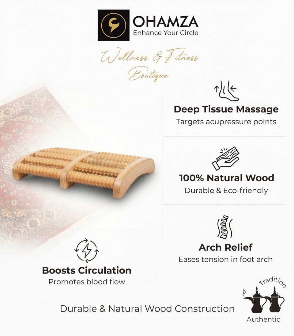 Wooden Foot Massager Ohamza