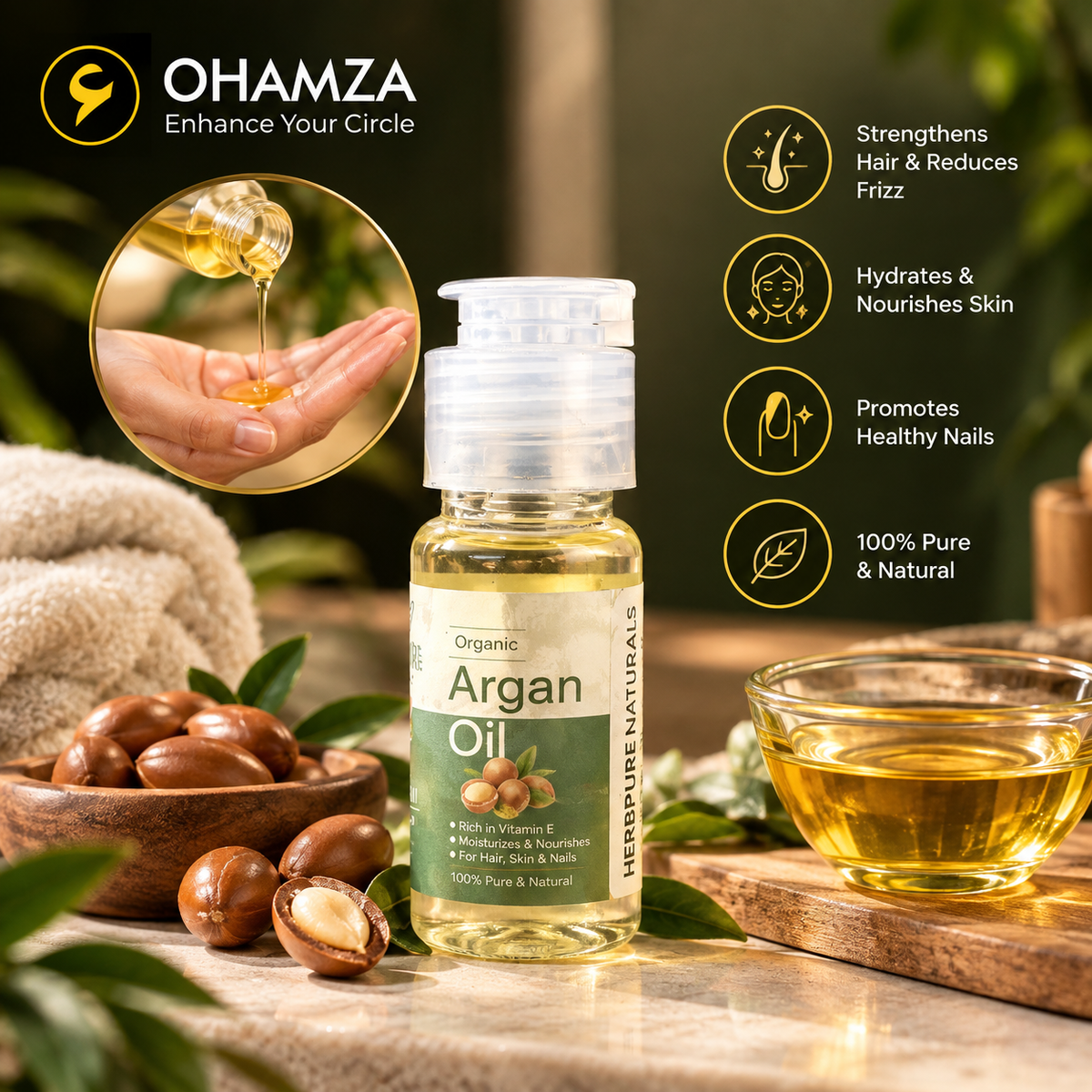 Argan Oil OHAMZA LIFESTYLE