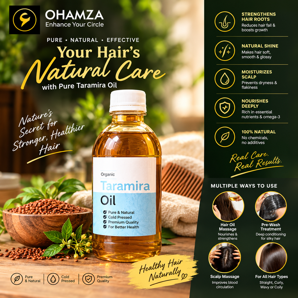 Eruca Oil (Taramira) OHAMZA LIFESTYLE