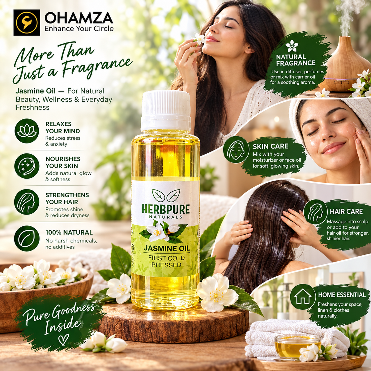Jasmine Oil OHAMZA LIFESTYLE
