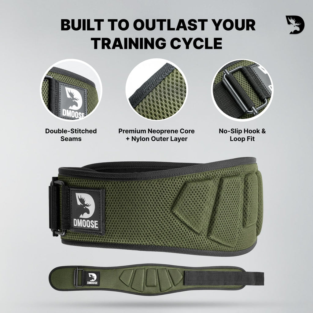 DMOOSE Weight Lifting Belt Ohamza