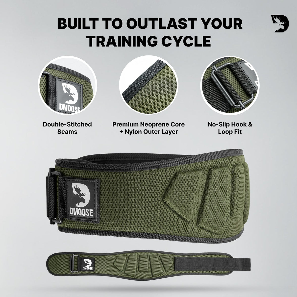 DMOOSE Weight Lifting Belt Ohamza