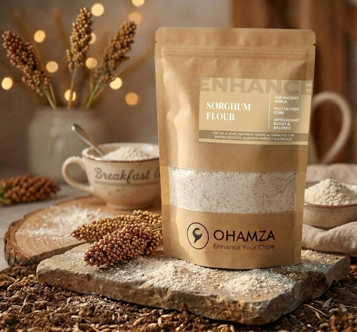 SORGHUM FLOUR (JAWAR ATTA) Ohamza