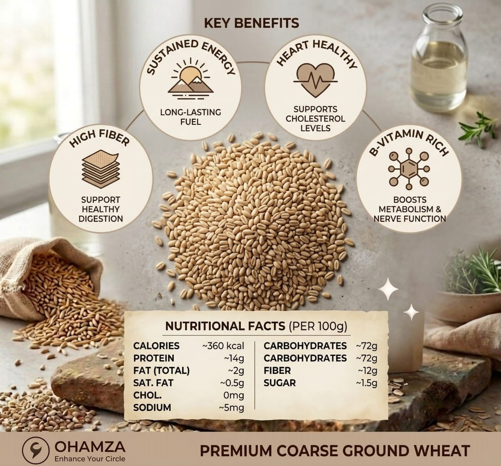 COARSE GROUND WHEAT Ohamza