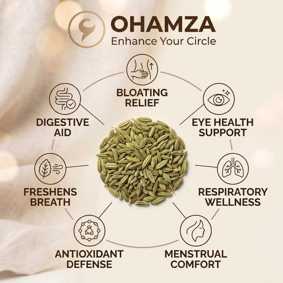 FENNEL SEEDS Ohamza