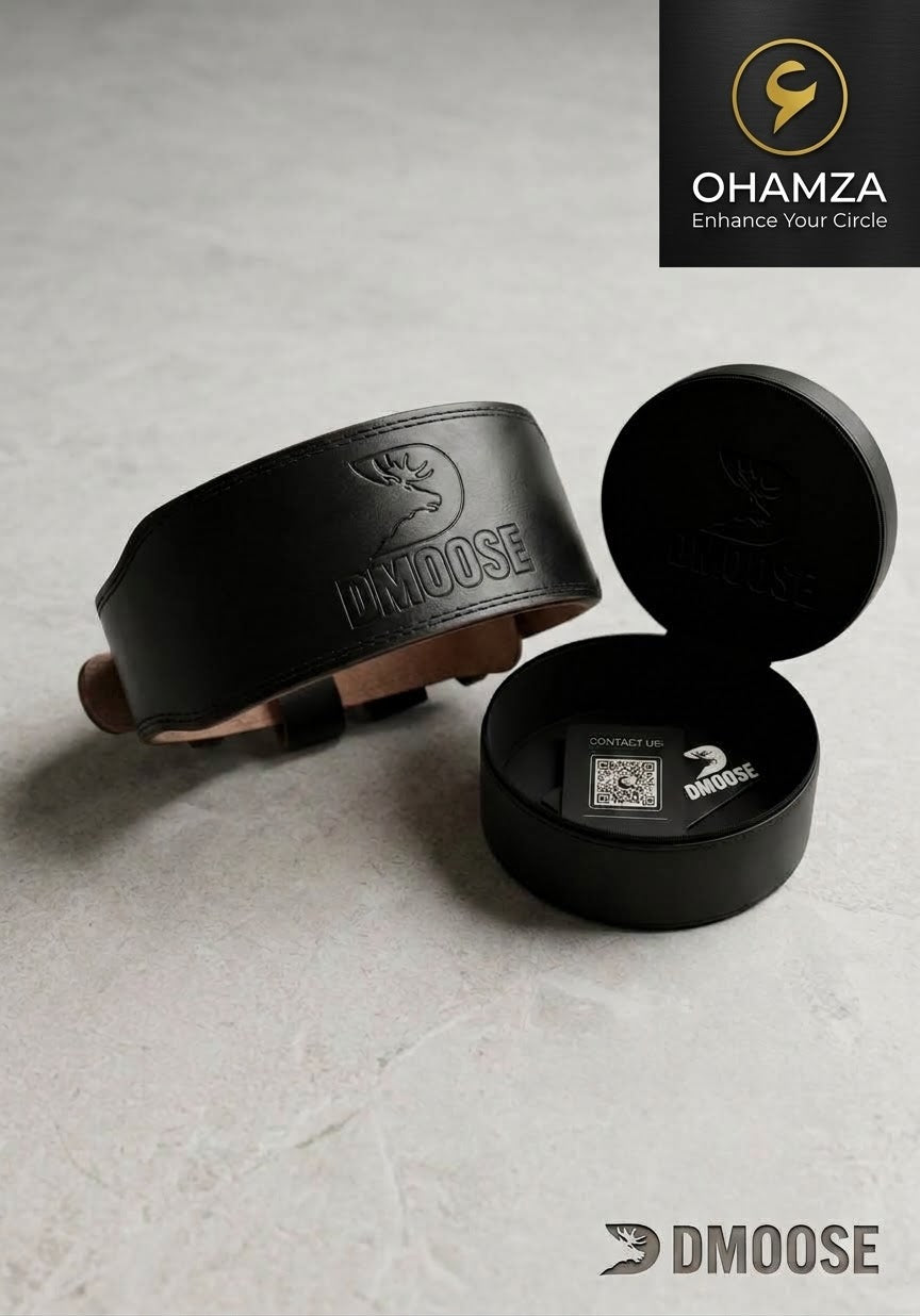 DMOOSE ELITE LEATHER BELT Ohamza