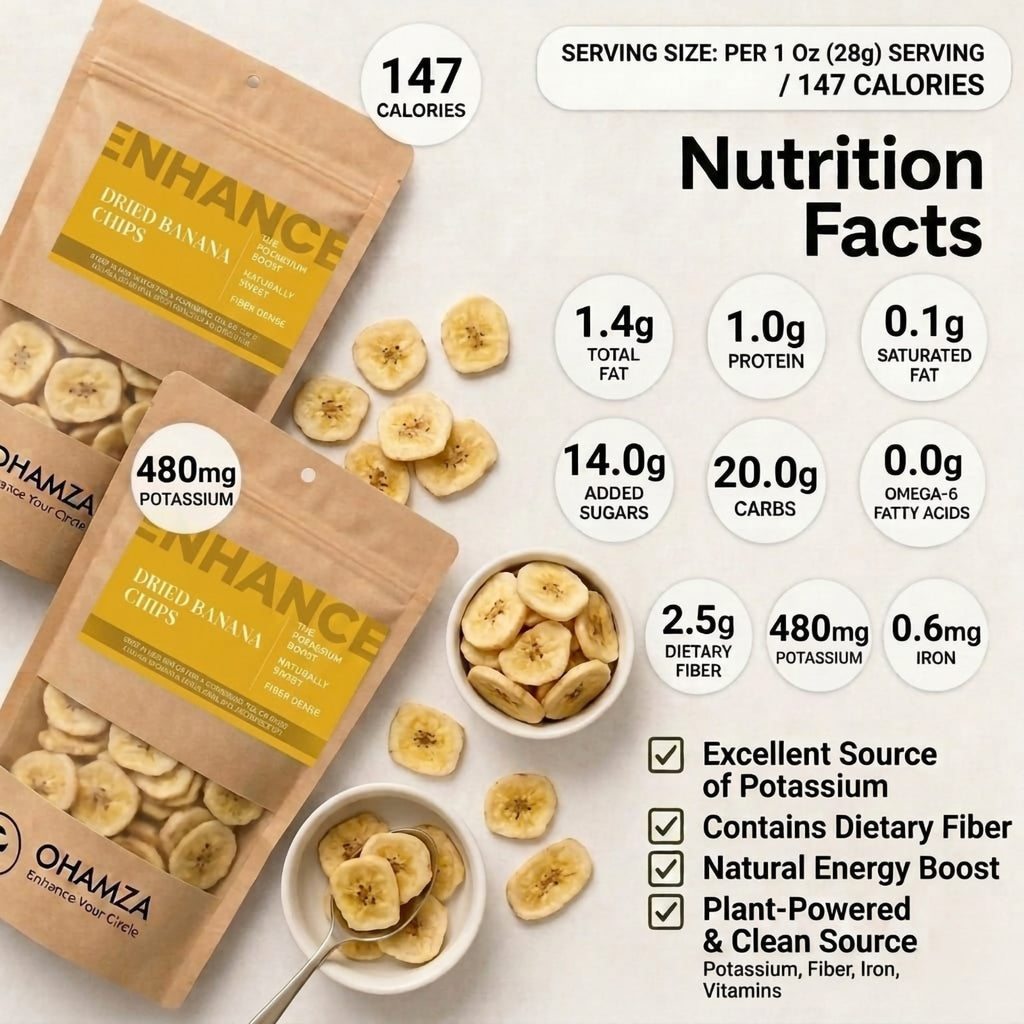 DRIED BANANA CHIPS Ohamza