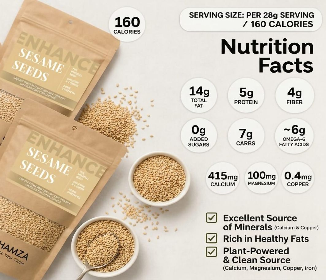 SEASAME SEEDS Ohamza